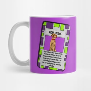 Animal Trading Card - Dog Mug